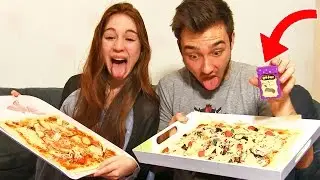 PIZZA AU VOMI ! - Pizza Challenge en Couple !!