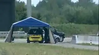 Mercedes S-Class vs. Smart - Crash Test.flv