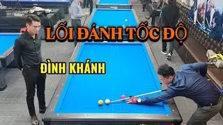 Bida cadre 71/2 ĐÌNH KHÁNH gặp TUẤN NGUYỄN lối đánh cực nhanh giải seri A cúp MR BEN