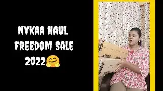 Nykaa freedom sale 2022 | makeup products 😘|