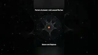 Pattern of Planets' Orbit around the Sun between Saturn & Neptune