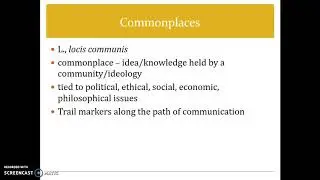 Common Topics Pt. 1