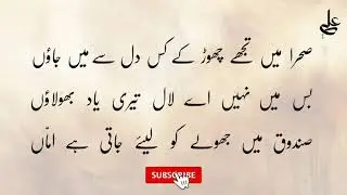 (Purdard Kalam) Soye Ho Kaha Jaake Mere Asgar E Nadan