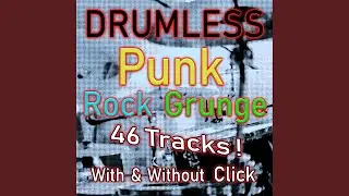 Best Punk Rock Backing Track for Drummers - 200 bpm