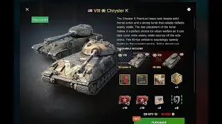 Chrysler K IS-2Sh a new WoT Blitz bundle