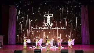 TAAF India Bali International Cultural Festival 2025 Sekar Jepun Dance by School SMP2Kuta Utara Bali