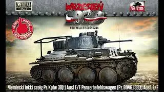 First To Fight 116 - Wrzesień 1939 - 1:72 Niemiecki Lekki Czołg Pz.Kpfw 38(t) Ausf E/F