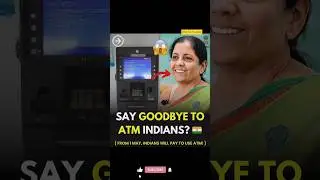 New ATM Rule From 1st May 2025 #shorts #atm #bank