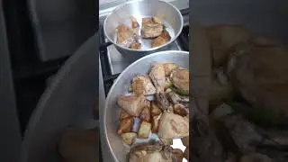 chicken with couliflower and potato  tray