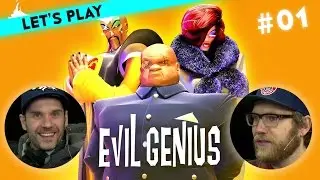 [1/7] Let's Play Evil Genius mit Dennis R. und Nils | Eine Perle der Strategie-Spiele | 04.01.2016