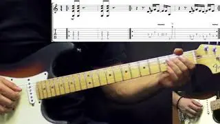 Peter Gabriel - Digging In The Dirt - Rock Guitar Lesson (w/Tabs)