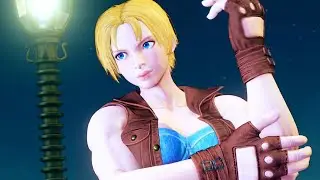 ABIGAIL (Juggernaut) vs LUCIA (Nostalgia) - CPU vs CPU - Street Fighter V Champion Edition MOD