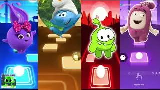 💓 Sunny Banny VS Smurf VS Om Nom VS Odd Bods — TILES HOPE: EDM 💓