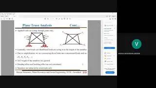 Anna University FDP -Day 5 Session 3 | Unit V - Analysis of Trusses | Dr. Vadivuchezhian Kaliveeran