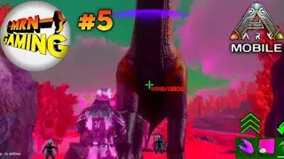 [ ARK MOBILE ] episode 5 | pvp | pvx | solo game play | cave run | oil farming | taming | xp gain |