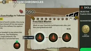 DAVID BECKHAM CHRONICLES NIGHTMARE MODE FREE KICK MASTER END OF CHAPTER 1 | EA FC MOBILE