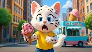 🐾🍨 AI Animated Short: A Playful Kitten&rsquo;s Sweet Summer Surprise #aicat #cat#catshort#catstory