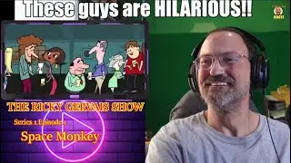 The Ricky Gervais Show - S1 E01 - Space Monkey - Reaction {Jittery~Jay}