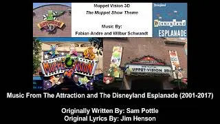 Muppet Vision 3D - Muppet Show Theme (Disneyland Esplanade (2001-2017) Music Segment) - 2024 Upload🎶