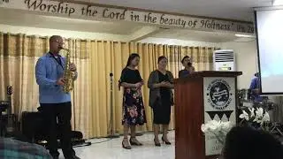 Psalm 23 (I am not alone) - Dasma.F Church Philippines | Saxophone