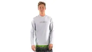O'Neill Men's Basic Skins L/S Rash Tee | SwimOutlet.com