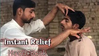 ASMR Head & Back Massage for Deep Sleep | Stress Relief in 10 Minutes