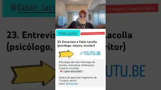 Psicolog&iacute;a del rock. Estar y no estar en banda. Adelanto charla con Fabio Lacolla #fabiolacolla