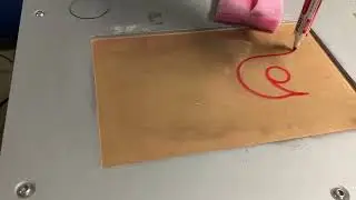 ABB Robot Arm Writing a Thai Number