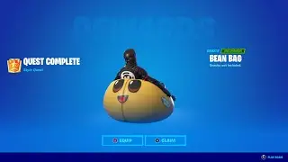 How To Unlock The FREE Fortnite Emote BEAN BAG (Unlocking Free Fortnite Emote Bean Bag)
