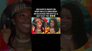 MS HUSTLE SNAPS ON REMY MA FOR BLOCKING HER BATTLE