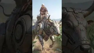 &ldquo;Corn Field Mein Daudta Robot Bail 😱#shortsfeed #youtubeshorts #trending #shorts