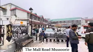 The Mall Road Mussoorie August 13 2025| Uncut Video | Library Chowk To Ropeway | #mussoorie 