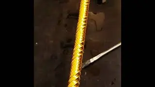 [HITENA] STWRAP Rod Wrapping Thread Metallic Vivid 1013 Gold Swirl Dragon Scale