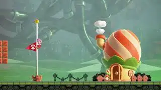 Evade Baboom's Timer Blocks!   Super Mario Bros  Wonder Custom Level Playing