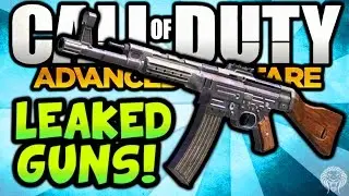 Advanced Warfare: LEAKED LEGENDARY GUNS! STG-44/MP-44, SVO Sniper & Blunderbuss Shotgun(DLC Weapons)