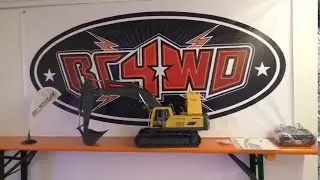 Unboxing RC4WD 1/14 Scale Earth Digger 360L Hydraulik Bagger (RTR) VV-JD00016