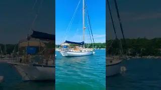 How to sail in style! #sail #sailboat #sailing #sailor #yacht #teak #varnish #cruise #boat #ship