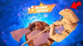 I STAYED ON THE MOUNT OLYMPUS STATUE ALL GAME!!