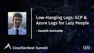 Low Hanging Logs: GCP & Azure Logs for Lazy People