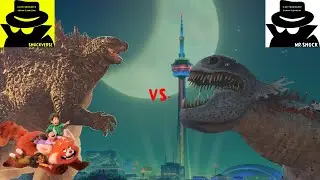 Godzilla Vs. Red Death l Mei Lee and Her Friends To The Rescue