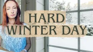 Stuck at Home in a Blizzard || Catholic Mom Homeschooling And Taking Care Of My Own Mental Health