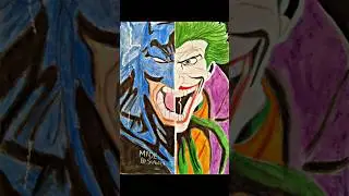 The Final Showdown 🔥#shorts #art #youtubeshorts #drawing #batman #dc