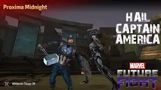 Captain America vs Proxima Midnight Marvel Future Fight !!