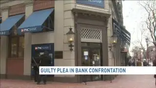 Chris Barry guilty plea in bank confrontation