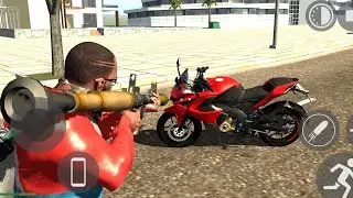 Best Indian bike 3d game video cartoon story in hindi abcd learning video part 5 ||