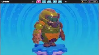 Fall Guys: Doom Slayer Costume And Season 3 Gameplay (No Commentary)