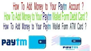 How to add money to paytm accont form atm card || by vandi tech
