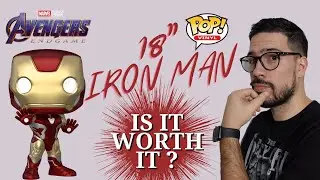 18-дюймовая фигурка Железный человек Funko Pop | Распаковка и обзор | Стоит ли оно того?
