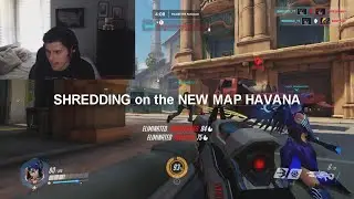 SHREDDING on the NEW MAP HAVANA(Overwatch)