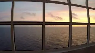View from our veranda on the Disney Dream concierge cabin 11006.  May 2016